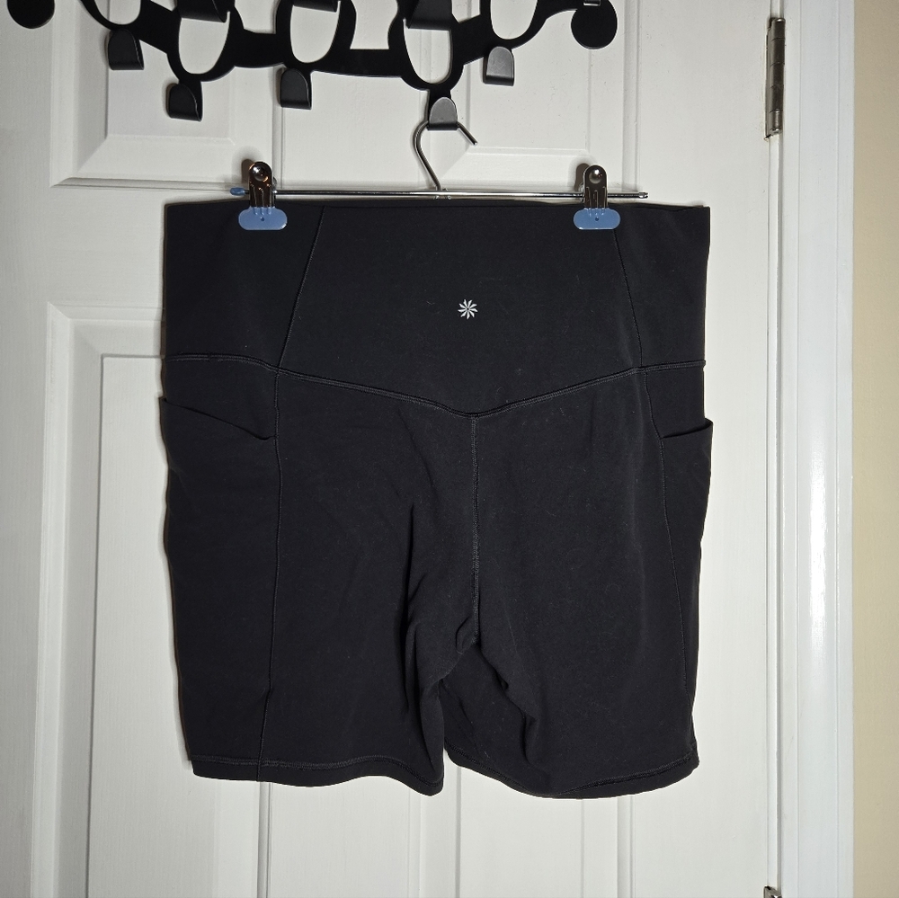 Athleta Black Women's Bike Shorts